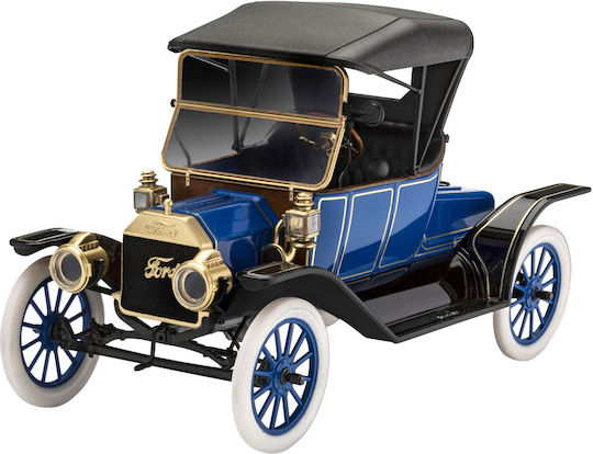 Revell 1913 Model T Road Static Car Model 1:24 with Glue and Colours 14.4x7.1x8.7cm 107pcs