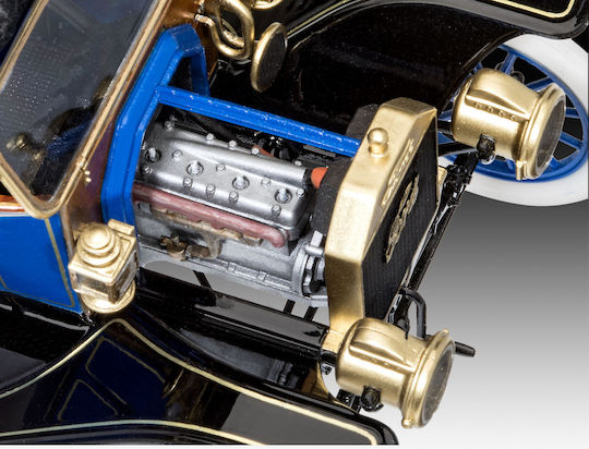 Revell 1913 Model T Road Static Car Model 1:24 with Glue and Colours 14.4x7.1x8.7cm 107pcs