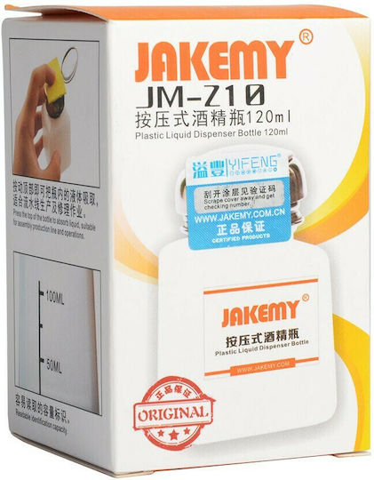 Jakemy Bildschirmreiniger Alkoholbehälter 120ml
