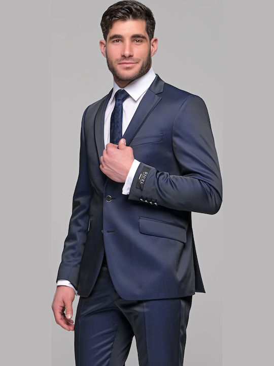 Rayan-T Herrenanzug Marineblau