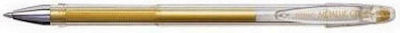 Penac FX-3 Metallic Pen Gel 0.7mm with Gold Ink Transparent Body