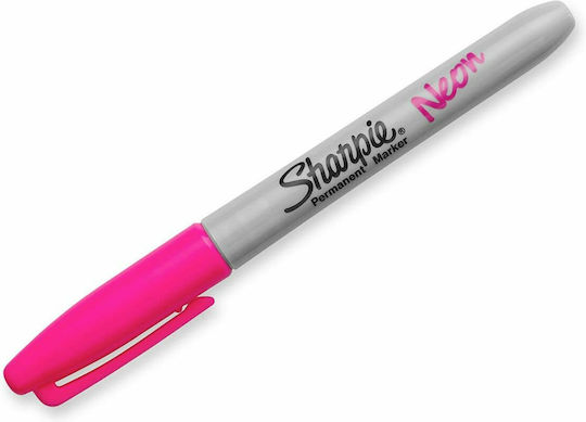 Sharpie 007189 Μαρκαδόροι Ζωγραφικής 0.9mm Λεπτοί, Neon Σετ 4 χρώματα