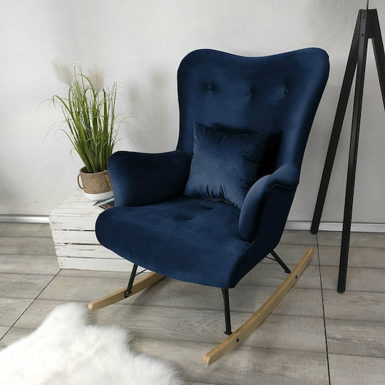 Κουνιστή Skandynavia II 76x101x101cm Μπλε