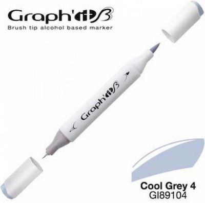 Graph' it Twin Tip Zeichenmarker Cool Grey 4