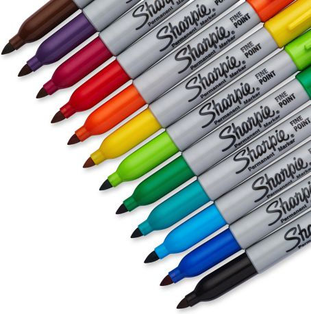 Sharpie Color Burst Permanent Markers 1mm Multicolour 24pcs