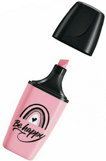 Stabilo Boss Mini Pastel Love Μαρκαδόρος Υπογράμμισης Be Happy