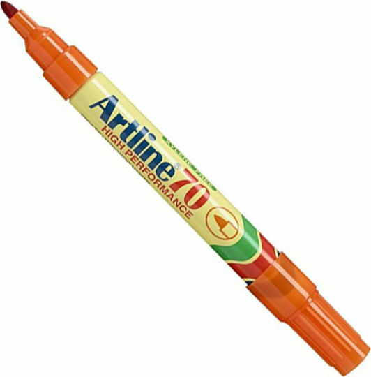 Artline 70 Permanent Marker 1.5mm Orange