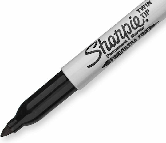 Sharpie Twin Τip Permanent Marker Black