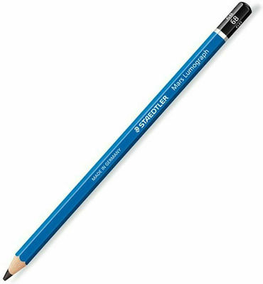 Staedtler Mars Lumograph 100 Jumbo Bleistift 6B Blau