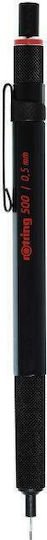 Rotring 500 Mechanical Pencil for Drawing Plastic 1pcs Black