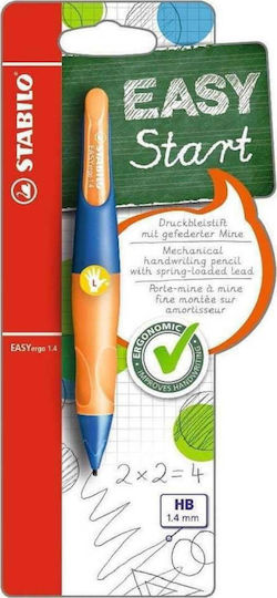 Stabilo Easyergo Mechanical Pencil for Left-handed 1pcs Ultramarine-Orange