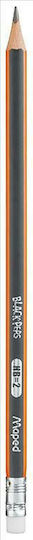 Maped Blackpens Μολύβι HB με Γόμα Μαύρο