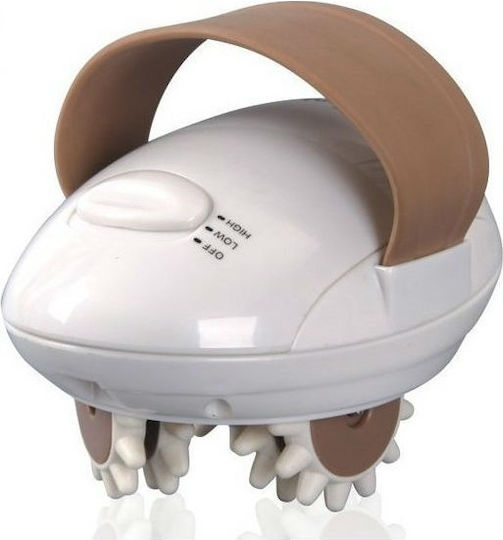 Clever Handy Body Slimmer Tone Συσκευή Μασάζ για το Σώμα κατά της Κυτταρίτιδας Λευκή