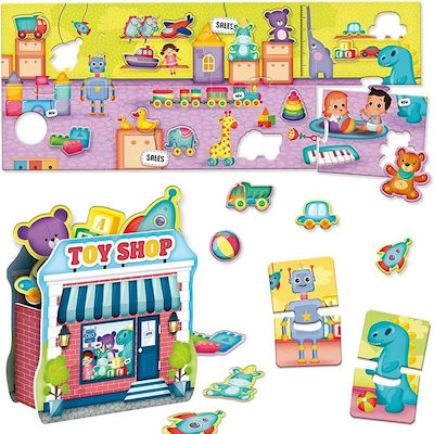 Kinderpuzzle Carotina Baby Logic für 2++ Jahre 16pcs Lisciani Giochi