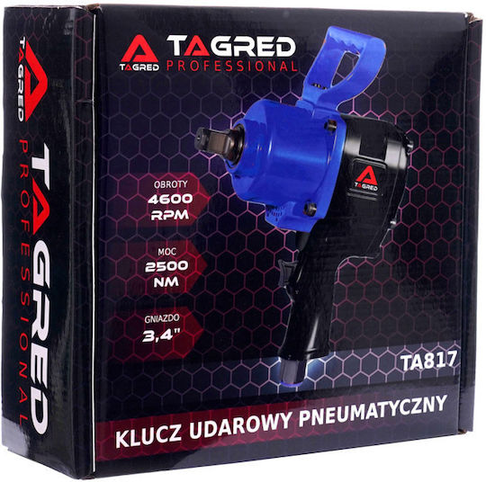 Tagred TA817 Αερόκλειδο 3/4" με Μέγιστη Ροπή 254.93kgm