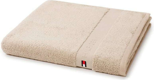 Tommy Hilfiger Πετσέτα Χεριών Legend 40x60εκ. Sand Βάρους 540gr/m²