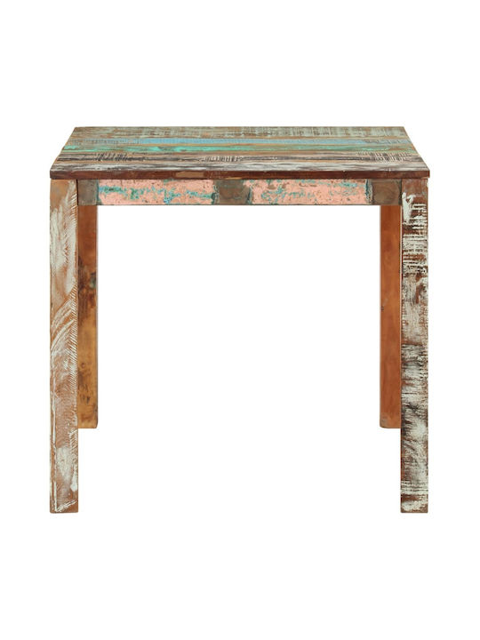 Tavern Square Table Πολύχρωμο 82x80x76cm