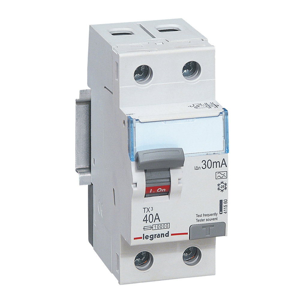 Legrand Ρελέ Ράγας Διαρροής 40A Διπολικό 30ΜΑ 40Α 411560 | Skroutz.gr