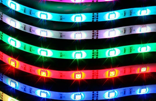 Neta Waterproof LED Strip 12V RGB Light 5m Type SMD5050 with Power Supply & Remote Control