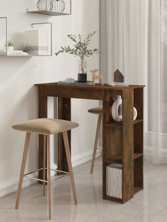 Table Bar Wooden Smoky Oak 102x50x103.5cm