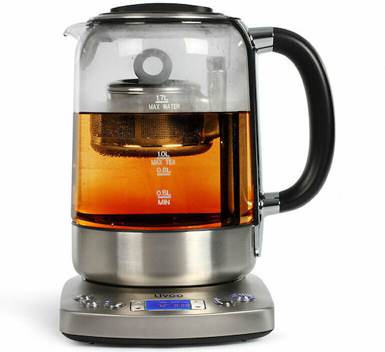 Livoo Kettle 1.7lt 2200W Silver