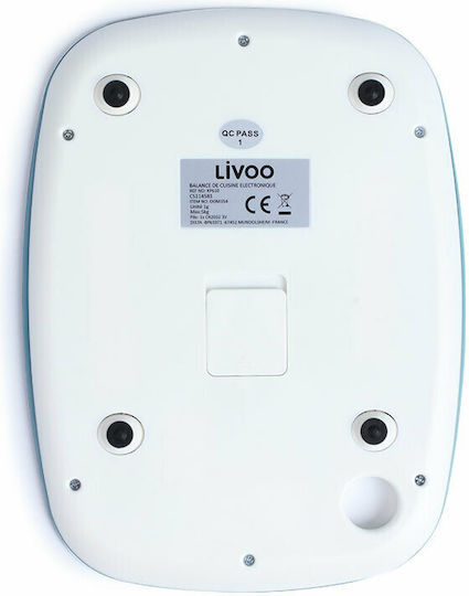 Livoo Digital Kitchen Scale Up To 5kg Blue