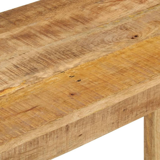Console Table Made of Solid Wood L110xW35xH76cm