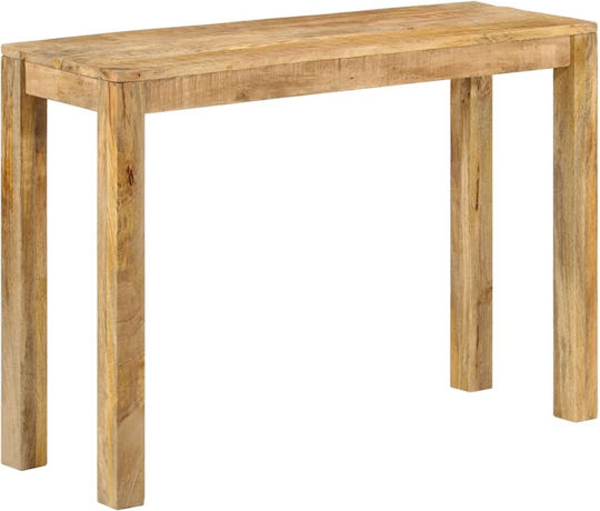 Console Table Made of Solid Wood L110xW35xH76cm