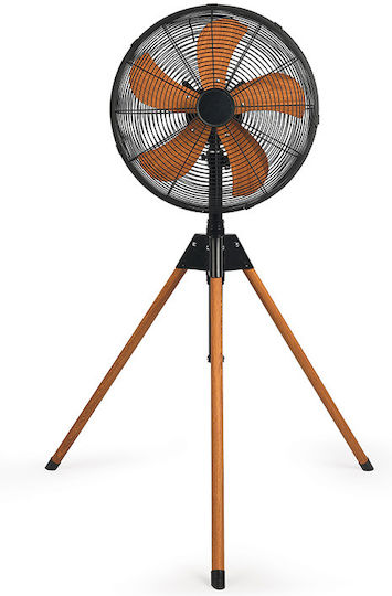 Livoo DOM446 Ανεμιστήρας Ορθοστάτης 50W Διαμέτρου 40cm Καφέ