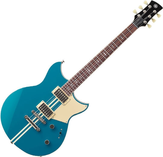 Yamaha Revstar RSS20 Electric Guitar SG with HH Pickup Configuration Swift Blue with Case