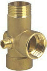 Unimac Pipe Tee Brass 1" 63611