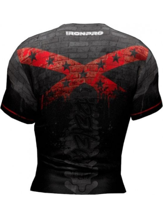 Sport Masters Mfc "Renegate" Short Sleeve Shirt 06123-M for MMA Black