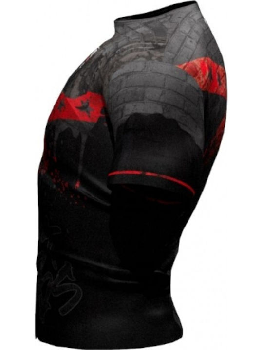 Sport Masters Mfc "Renegate" Short Sleeve Shirt 06123-M for MMA Black