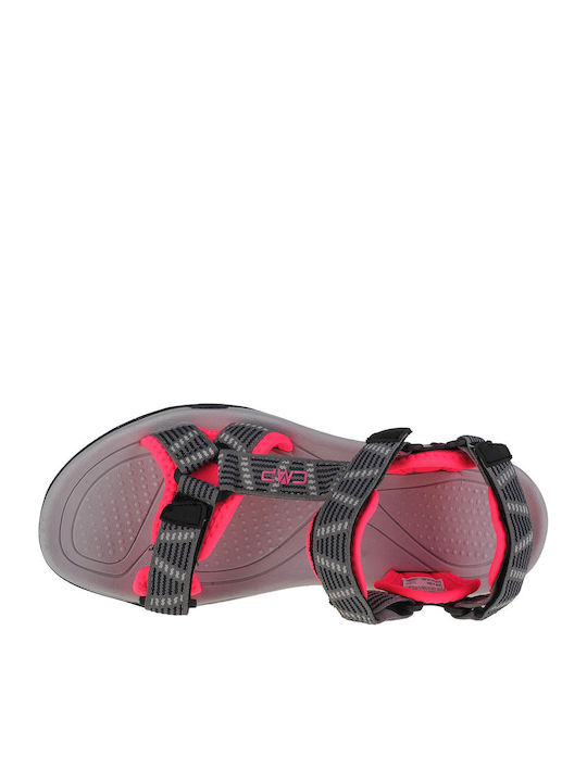 Women's Flat Sandals Sporty Grey / Pink