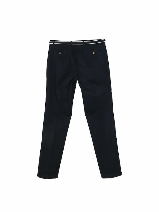 NEW YORK TAILORS 004.22.TOBY Dark Blue Men's Trousers