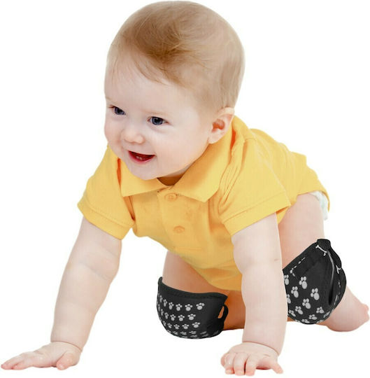 Sevi Bebe TR-129 Crawling Knee Pad made of Fabric in Gray Color 2pcs