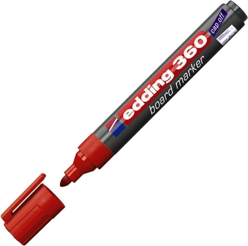 Edding 360XL Маркер за Дъска 3мм Червен
