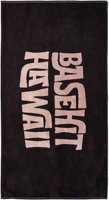 Basehit Beach Towel Black 86x160cm -117