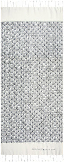 Greenwich Polo Club Beach Towel Cotton Beige 180x80cm.