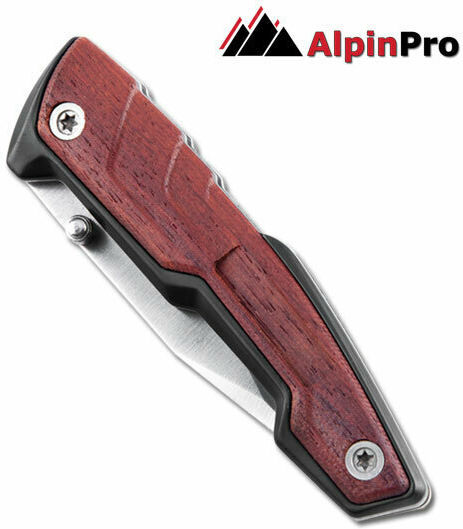 AlpinPro Pocket Knife Brown