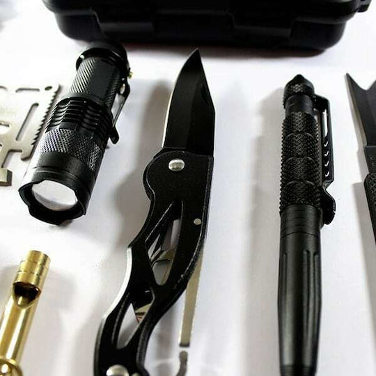 Trec Nutrition Special Forces Multitool Тип куфар за оцеляване със Свирка