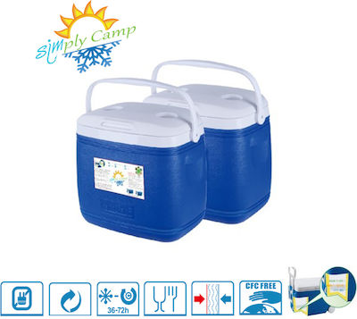 Simply Camp Blue Portable Fridge 36lt HS908