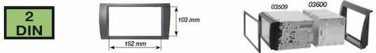 Phonocar Πρόσοψη 2 Din για Land Rover Discovery / Freelander / Range Rover