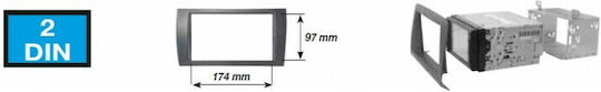 Phonocar DIN Fascia Panels 2 Din for Suzuki Vitara 2015+