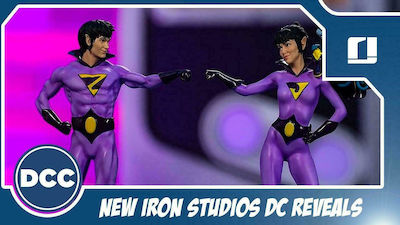 Iron Studios DC Comics: Wonder Twins Figure in Scale 1:10