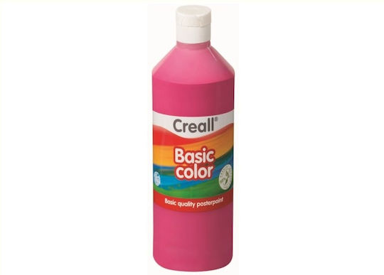 Creall Basic Color Τέμπερα Ζωγραφικής Ροζ Cyclamen Cyclamen 08 σε Μπουκάλι 500ml