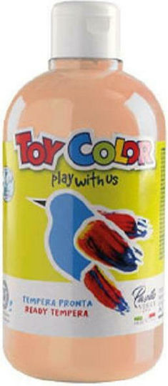 Toy Color Ready Tempera Paints Flesh Pink in Bottle 500ml 1pcs