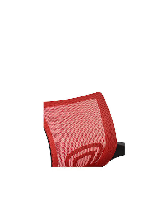 Stuhl Büro mit Armen Black / Red Homeplus