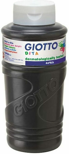 Giotto Colori a Dita Finger Paint Black 750ml