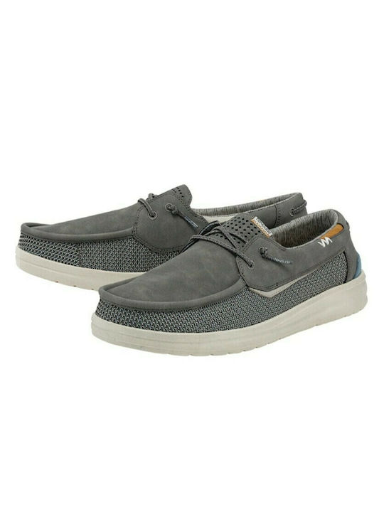 Hey Dude Welsh Grip Men's Moccasins Steel Grey